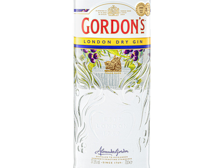 Gehe zu Vollbildansicht: Gordon's London Dry Gin 37,5 % Vol - Bild 2