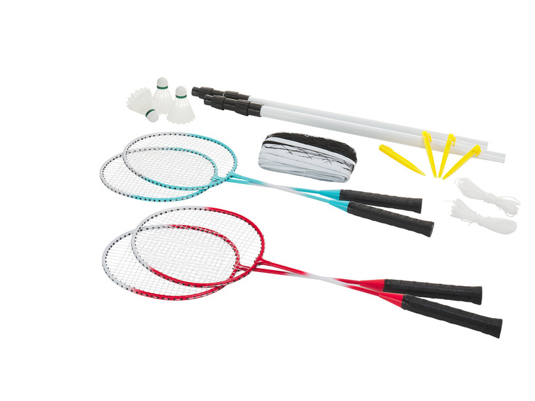 Gehe zu Vollbildansicht: CRIVIT Badminton-Set, mit Netz - Bild 1