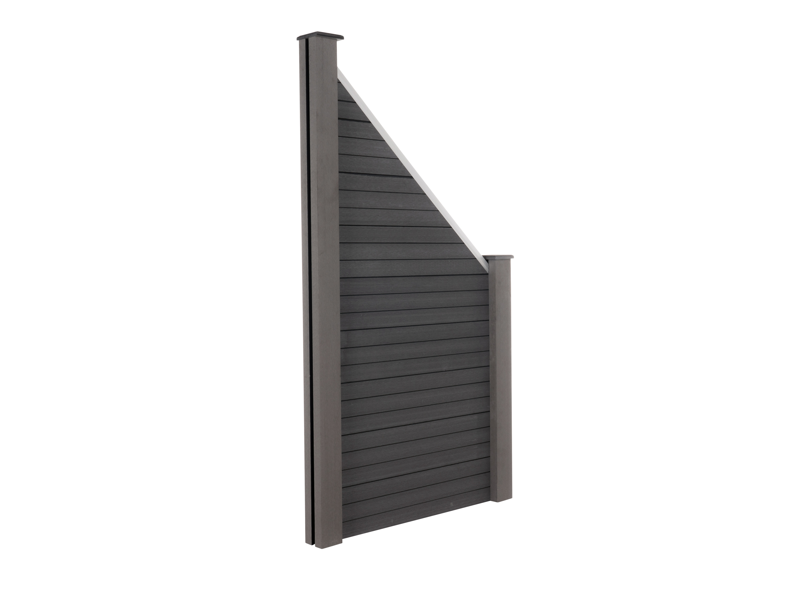 HOME DELUXE WPC Sichtschuttzaun CALLADO (schrägelement) – Bild 4 von 4