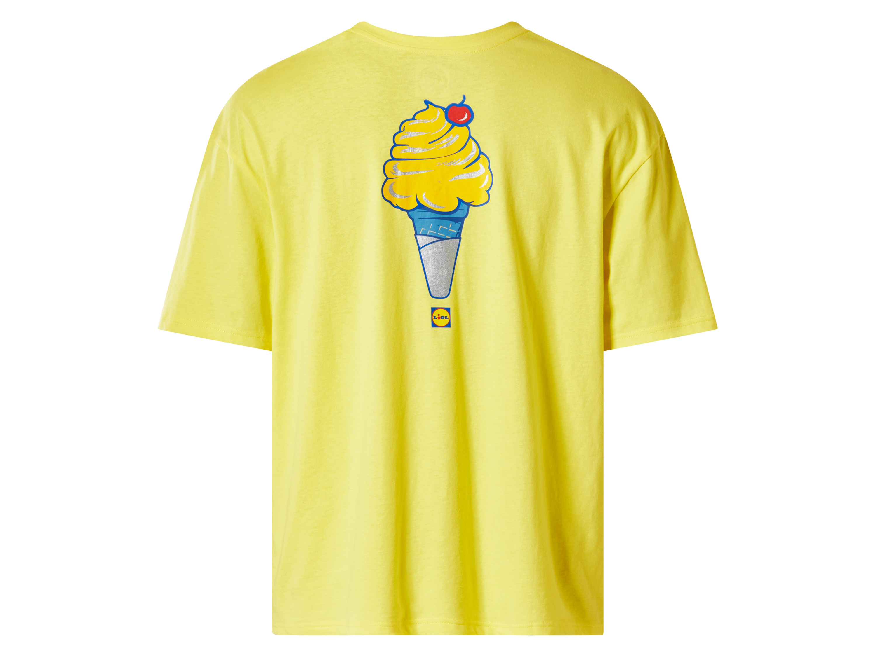 Thumbnail - Herren T-Shirt Oversized (Gelb, S(44/46))