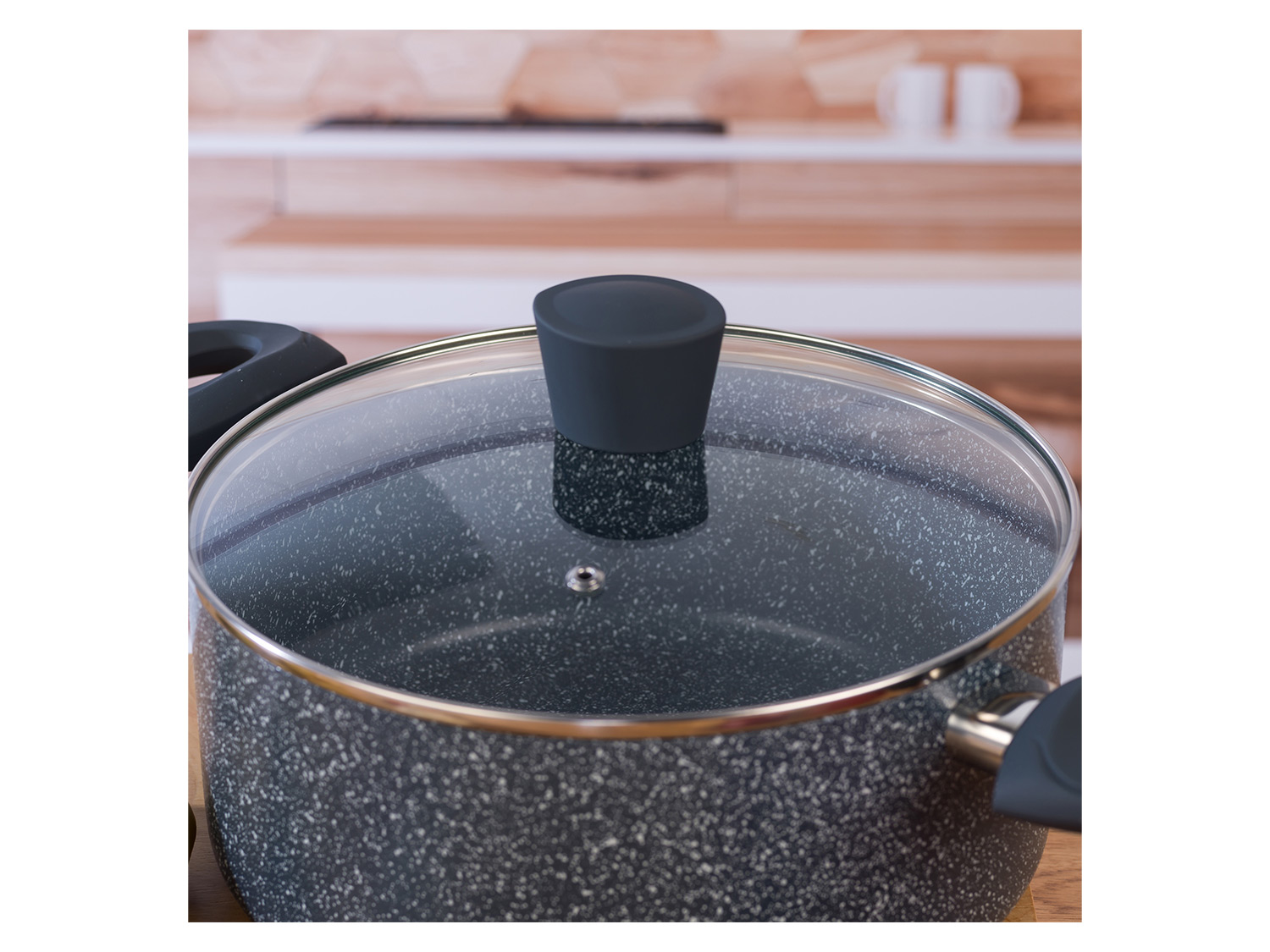 Thumbnail - Russell Hobbs Aluminium Nightfall Collection Blue Marble (Topf, 24cm)