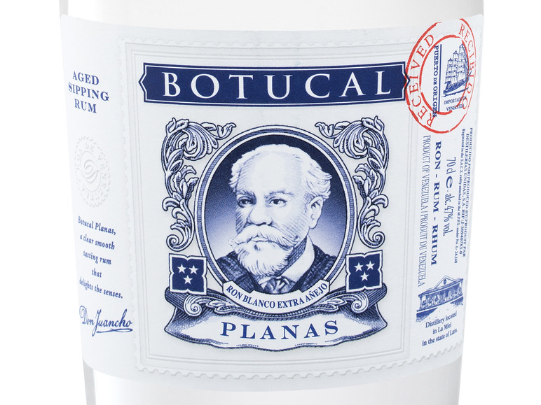 Gehe zu Vollbildansicht: Botucal Rum Planas 47% Vol - Bild 2