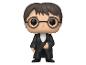 Funko Pop! Figur von Harry Potter in schwarzem Anzug und Brille.