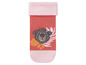 Rosa Socken mit Balu aus Dschungelbuch