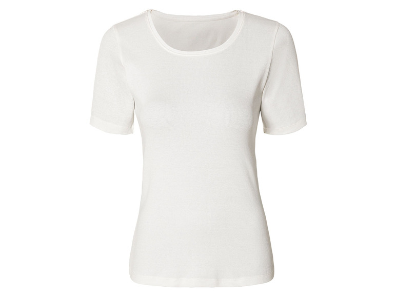 Gehe zu Vollbildansicht: esmara® Damen Umstands-T-Shirts, 2 Stück, in modischer Ripp-Qualität - Bild 8