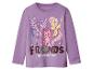 Lila Kinder-Langarmshirt mit My Little Pony-Aufdruck und dem Schriftzug „FRIENDS GROW TOGETHER!“