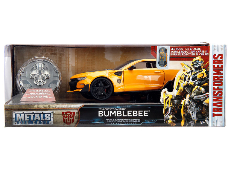 Gehe zu Vollbildansicht: DICKIE Spielzeugauto »Transformers Bumblebee«, 1:24 - Bild 11