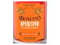 Oranger Aperitif mit der Aufschrift „Mionetto Aperitivo Original Italian Recipe“.