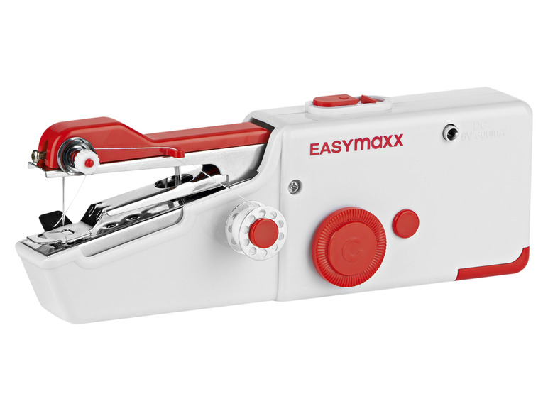 extra kompakt EASYmaxx Hand-Nähmaschine,