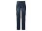Dunkelblaue Herrenjeans, Rückansicht.