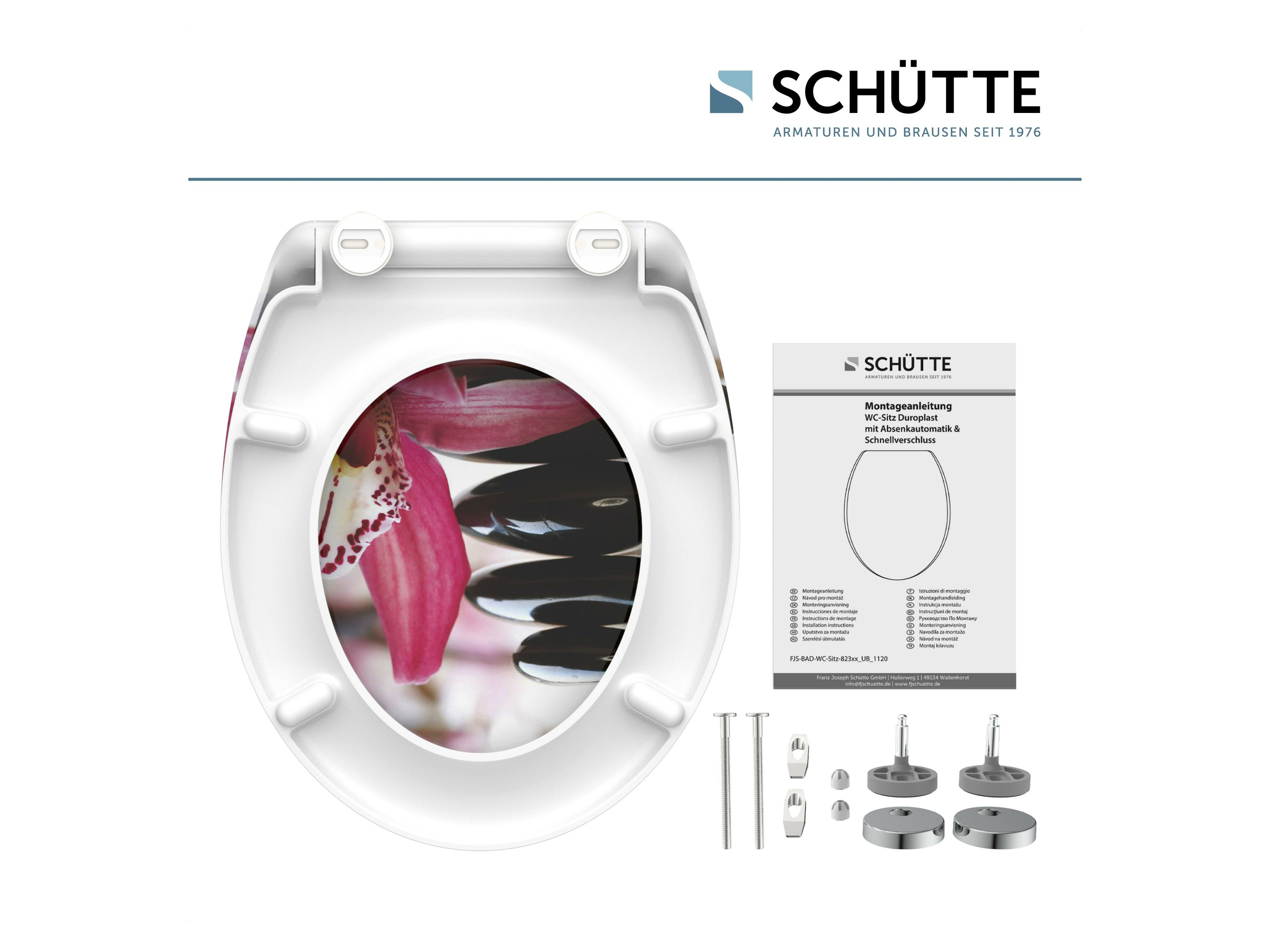 Thumbnail - Schütte WC Sitz  Duroplast mit Absenk, Wellyness (Wellyness)