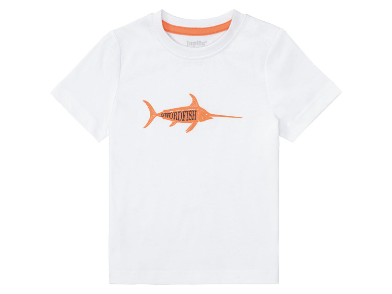 Gehe zu Vollbildansicht: lupilu® Kleinkinder Jungen T-Shirt, 3 Stück, aus reiner Baumwolle - Bild 27