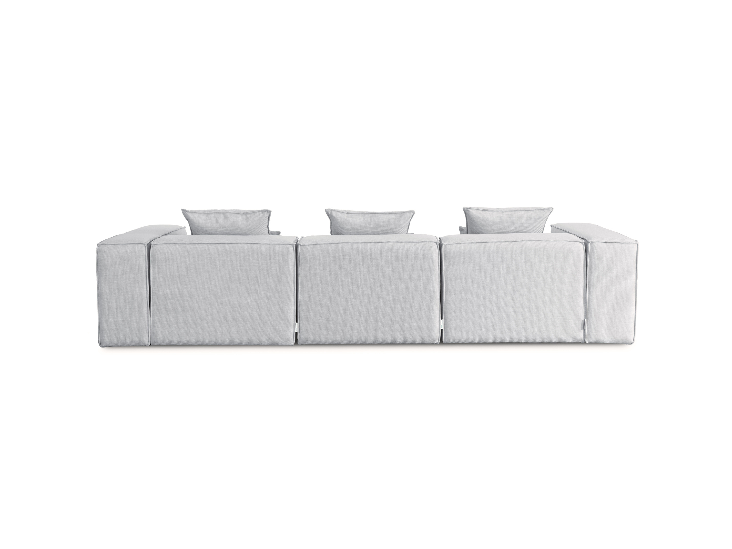 Thumbnail - HOME DELUXE Sofa VERONA (M, Hellgrau)