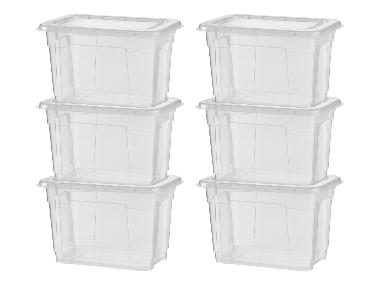 W5 Boxen 5 l mit Deckel, 6er Set