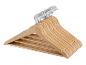 Set Holzkleiderbügel mit Metallhaken