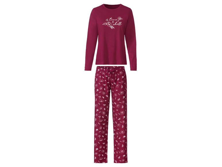 Gehe zu Vollbildansicht: esmara® Damen Pyjama mit Baumwolle - Bild 2