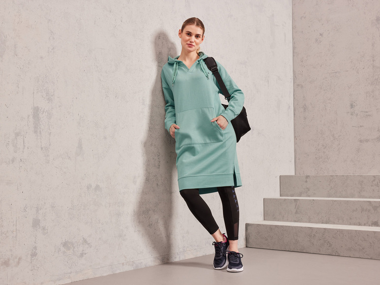 Gehe zu Vollbildansicht: CRIVIT by Jette Sport Damen Sweatkleid mit HeiQ Mint Technologie - Bild 7