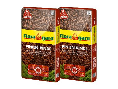 FLORAGARD Pinienrinde »Grob«, 25 - 40 mm, 120 l