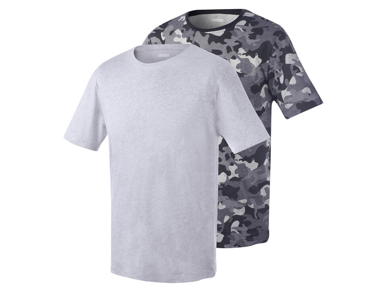 Gehe zu Vollbildansicht: PARKSIDE® Herren T-Shirt, 2 Stück, körpernah geschnitten - Bild 2