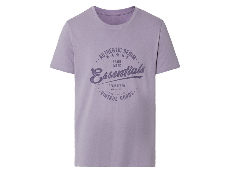 Gehe zu Vollbildansicht: LIVERGY® Herren T-Shirt mit Print aus reiner Baumwolle - Bild 9
