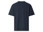 Herren-T-Shirt in Marineblau, Rückansicht