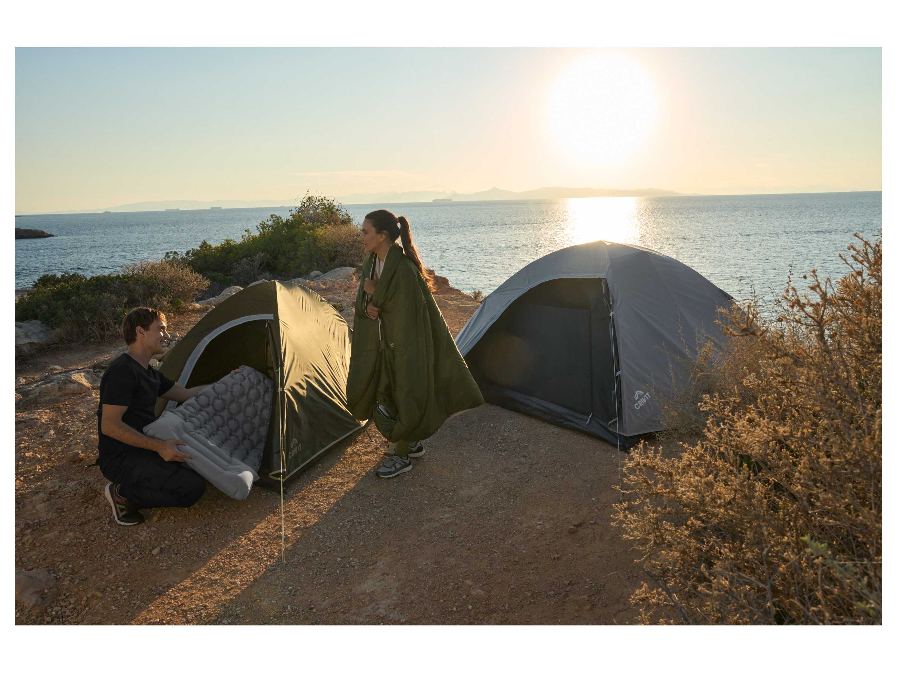 Thumbnail - CRIVIT Campingzelt 2 Personen (Grün)