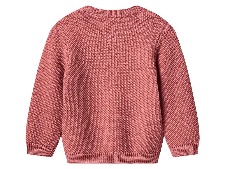 Baby Strickjacke, mit Knopfleiste