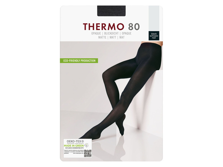 Gehe zu Vollbildansicht: esmara® Damen Thermostrumpfhose, matt, blickdicht - Bild 2