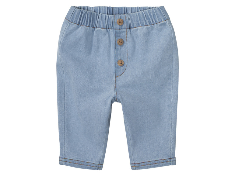 Gehe zu Vollbildansicht: lupilu® Baby Jeans mit Zierknopfleiste - Bild 2