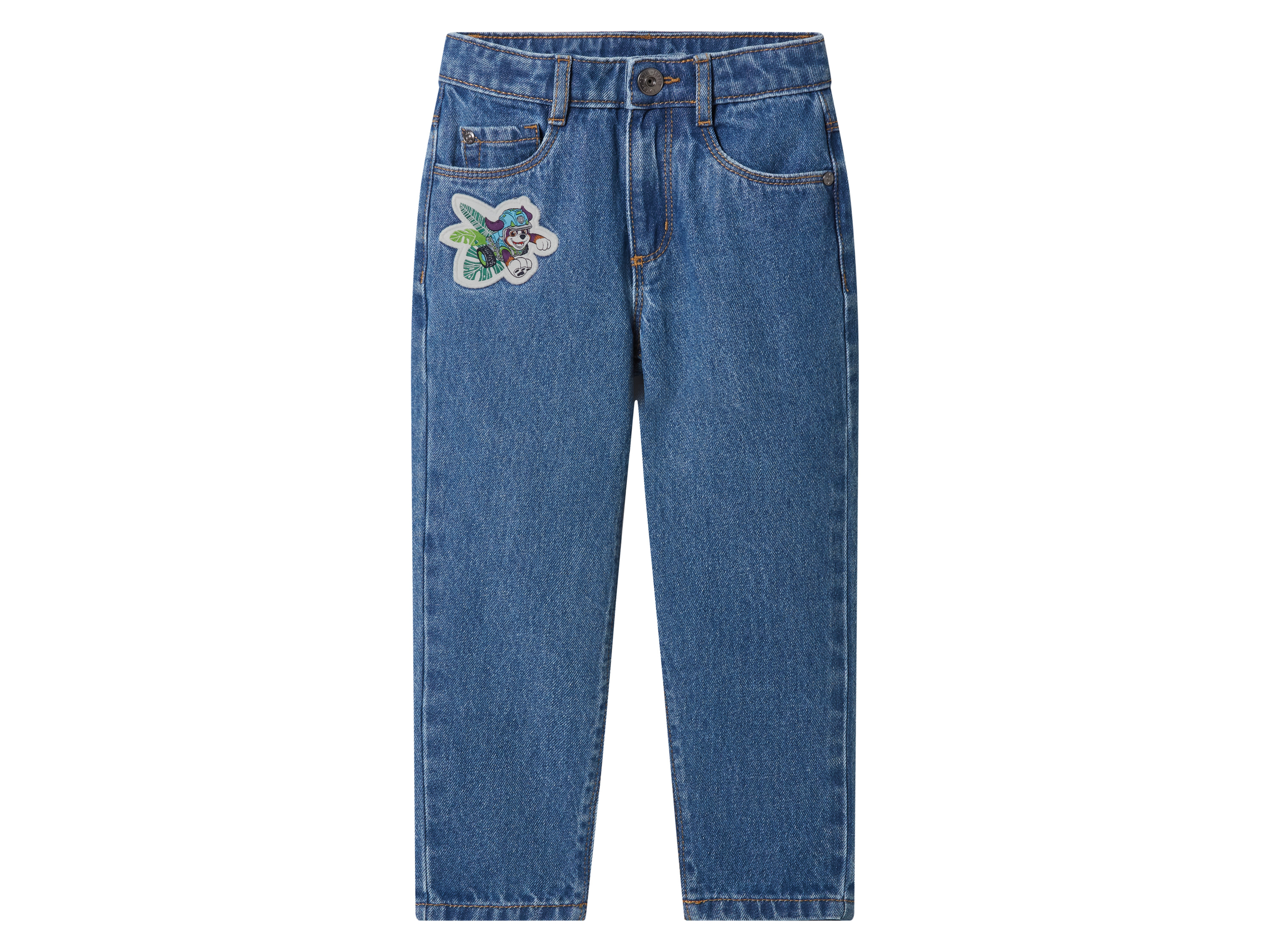 LUPILU® Kinder Jeans, Relaxed Fit (Blau, 110/116)""