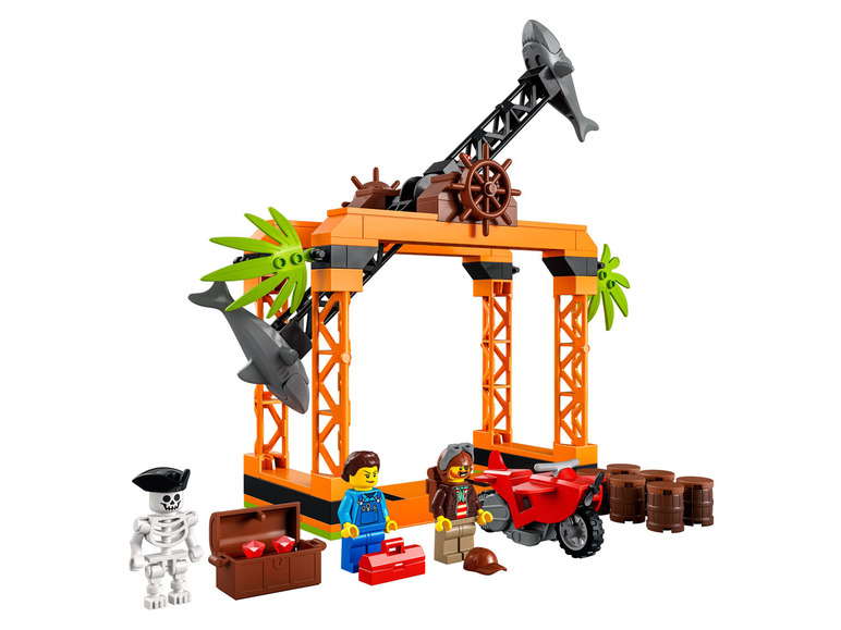 Gehe zu Vollbildansicht: LEGO® City 60342 »Haiangriff-Stuntchallenge« - Bild 11