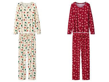 esmara® Damen Velours-Pyjama