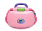 Rosa VTech Laptop für Kinder, Lernspielzeug.