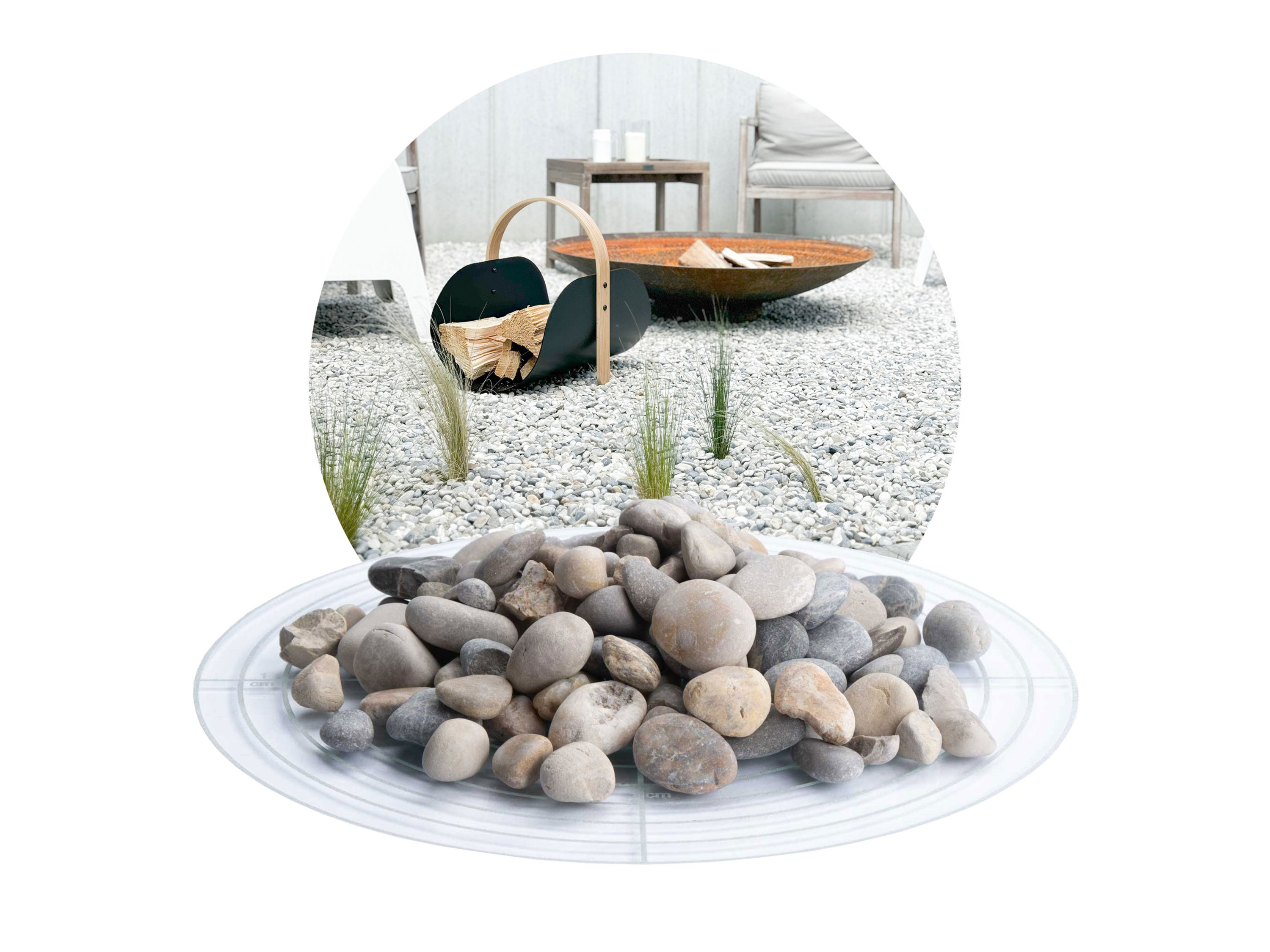 SCHICKER MINERAL Isarkies Zierkies (8-16 mm, 1000 kg BigBag, Bunt)