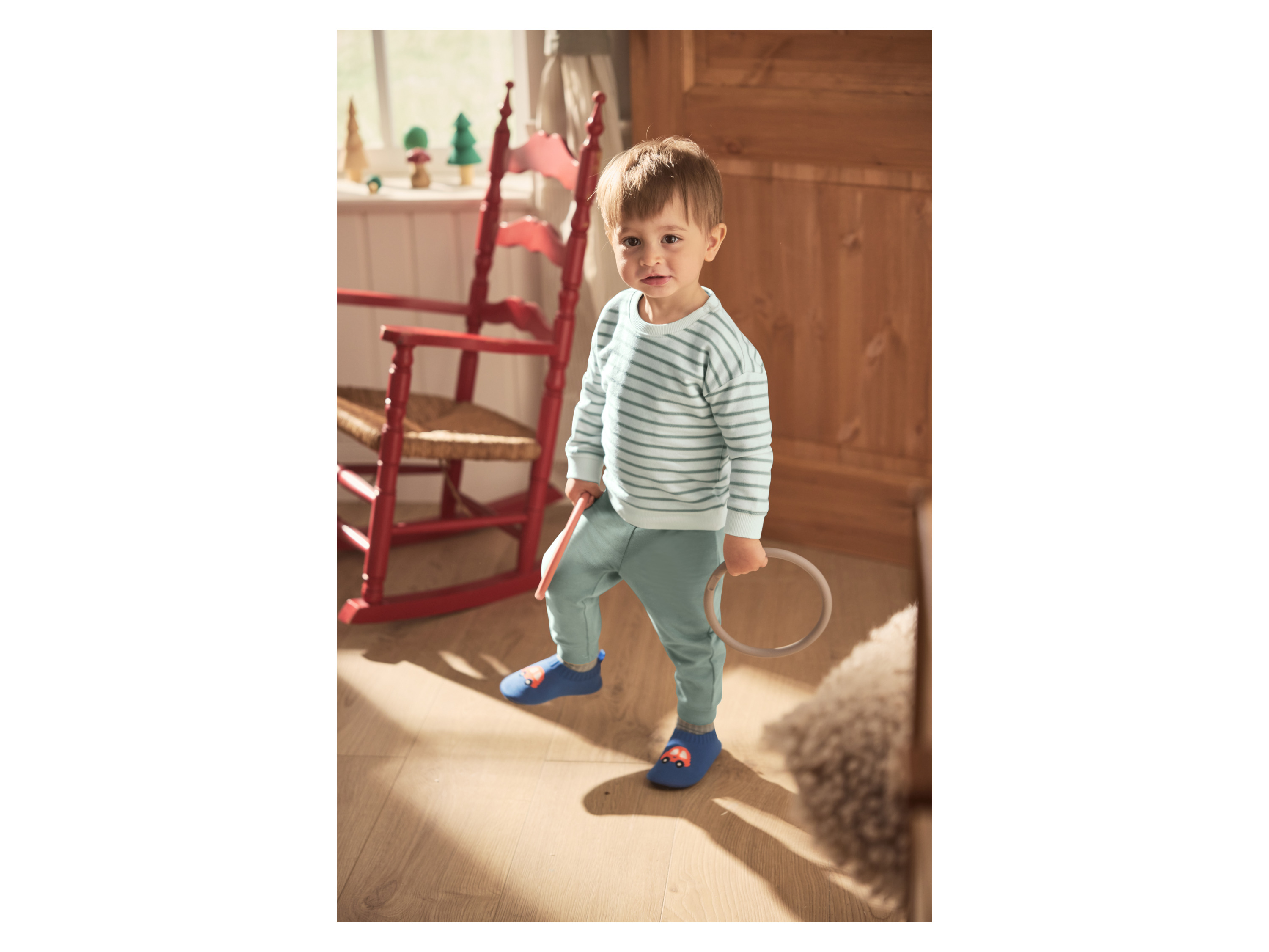 LUPILU® Baby Hausschuhe (Blau, 20/21) – Bild 4 von 4