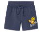 Marineblaue Kinder-Shorts mit Clownfisch-Motiv "Surf's Up".