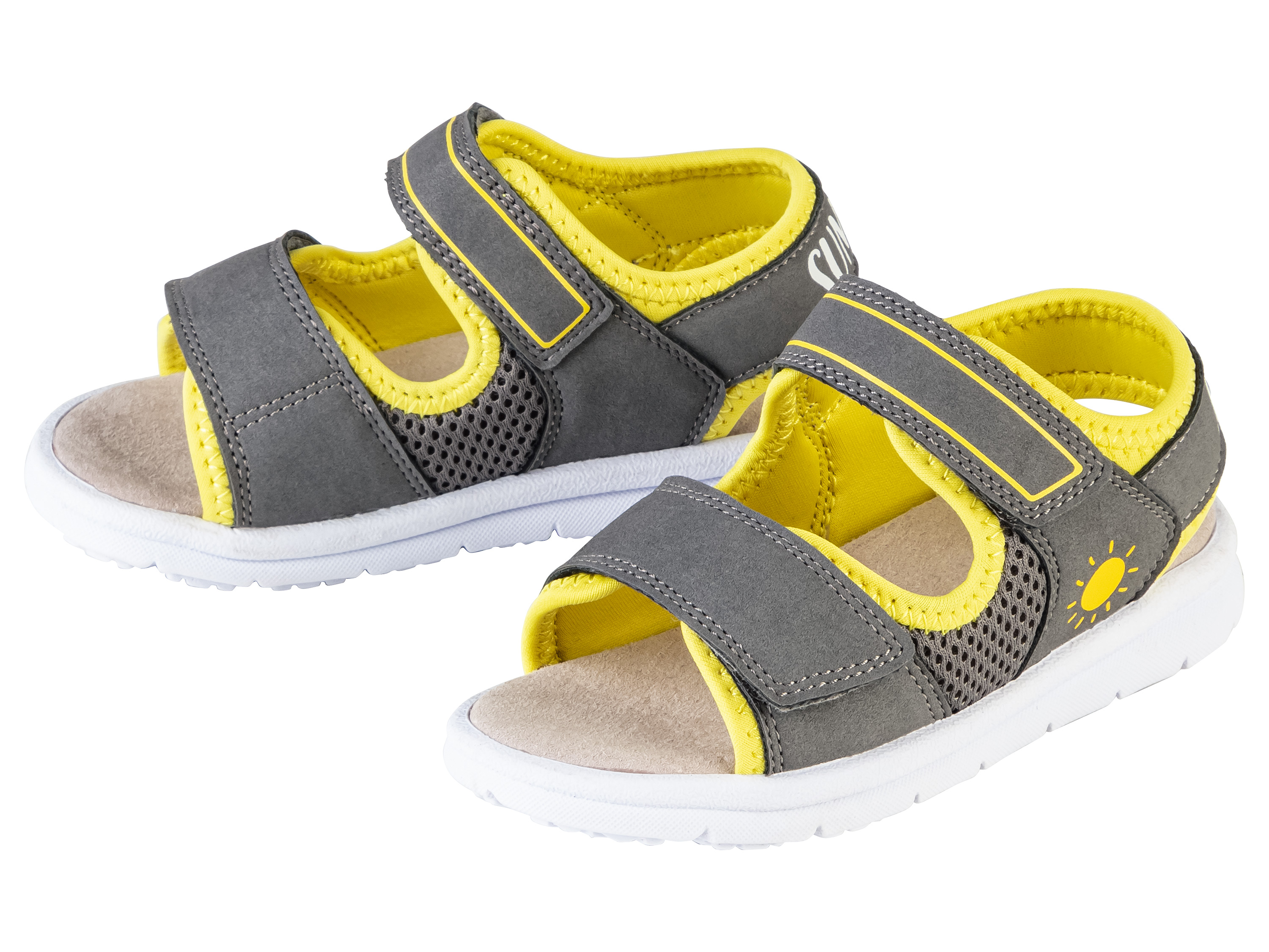 lupilu® Kleinkinder Sandalen (Grau, 26) | 04335633072916