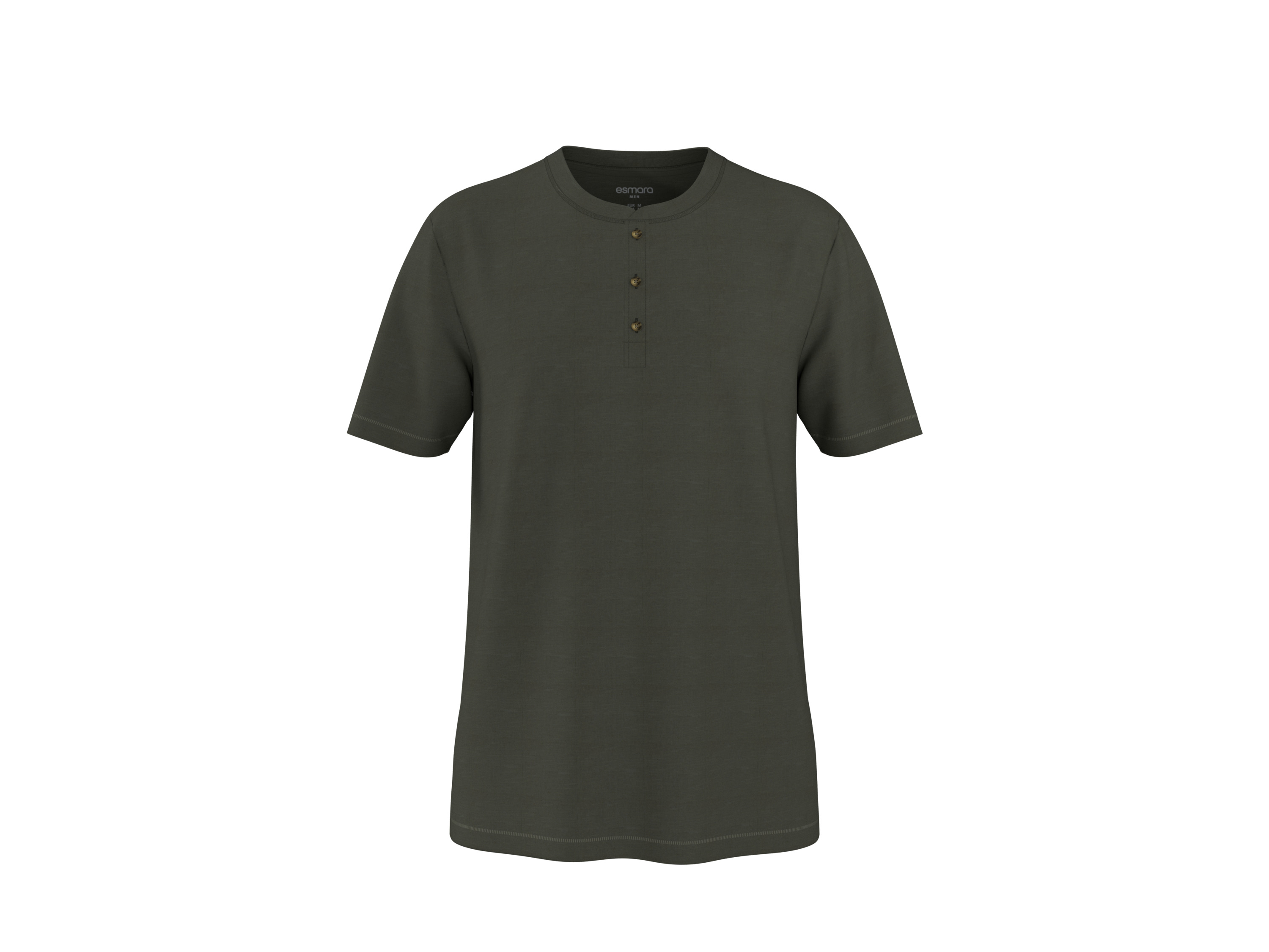 ESMARA MEN Herren T-Shirt (Grün, L (52/54))