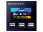 Smart-TV mit Streaming-Apps und Smart-Home-Funktionen.