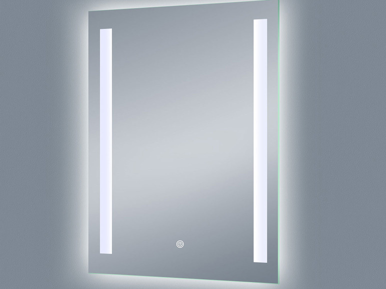 Gehe zu Vollbildansicht: axentia LED-Spiegel, modernes, zeitloses Design - Bild 12
