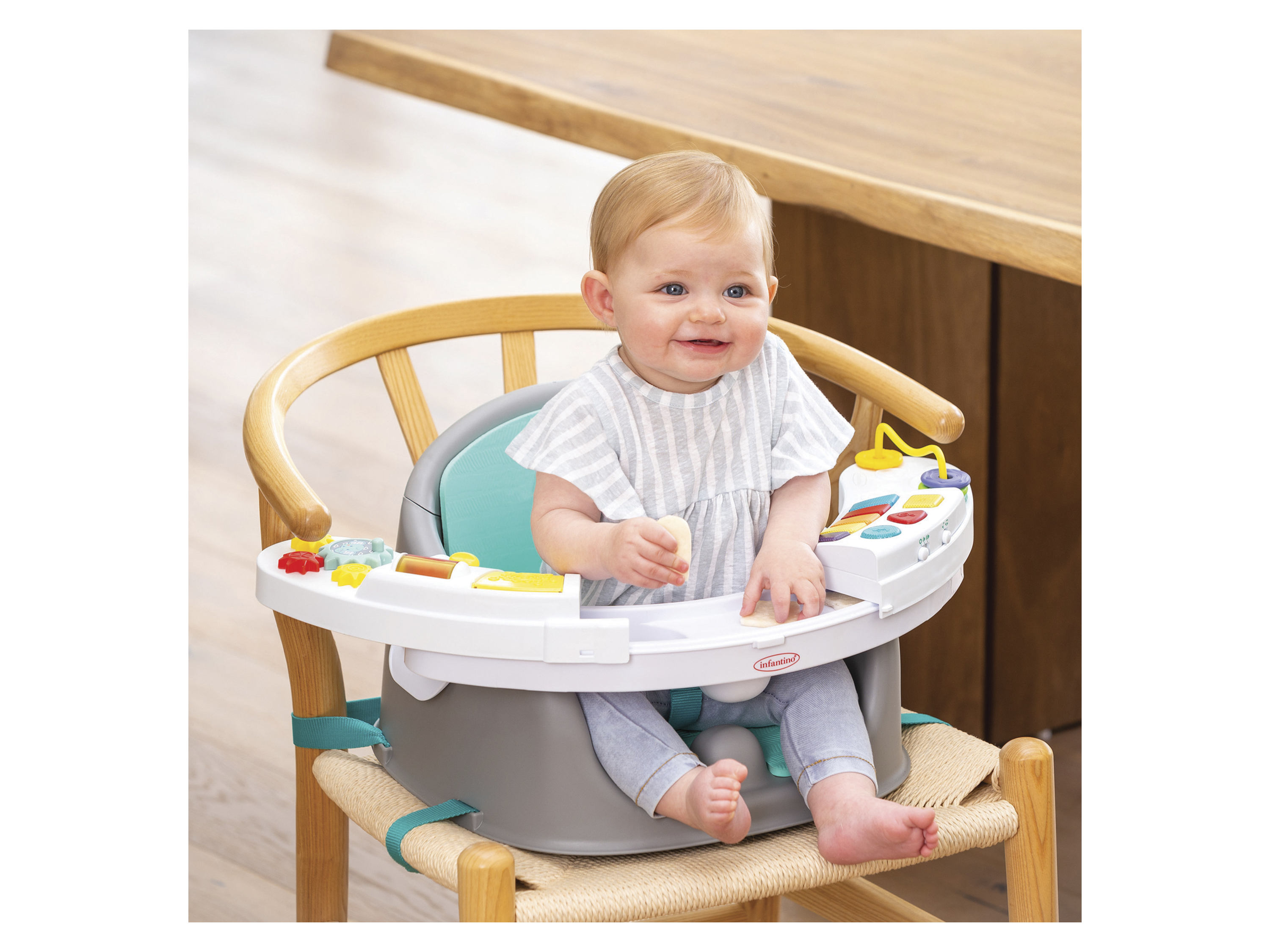 Infantino Entdeckungssitz 3in1 mit Licht & Sound – Bild 2 von 4