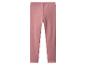 Einfache rosa Kinderleggings