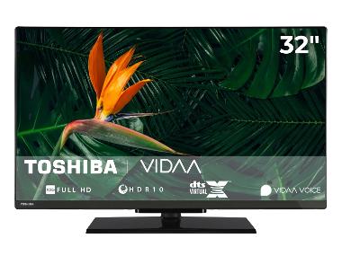 TOSHIBA 32 Zoll Fernseher »32LV3F63DAZ« Smart TV VIDAA, Full HD, HDR, Triple-Tuner