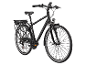 Zündapp E-Bike Trekkingrad Z802 700c, 28 Zoll für Herren in Schwarz.