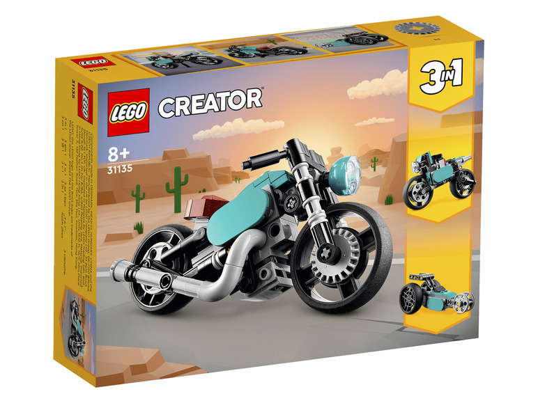 Gehe zu Vollbildansicht: LEGO® Creator 31135 »Oldtimer Motorrad« - Bild 1