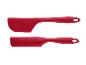 Zwei rote Silikonspatel