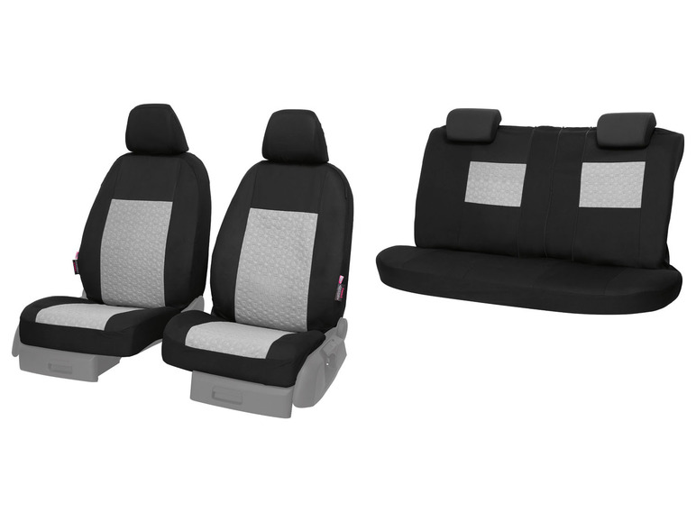 Gehe zu Vollbildansicht: ULTIMATE SPEED Autositzbezug-Set »Zip-It«, 14-teilig - Bild 6