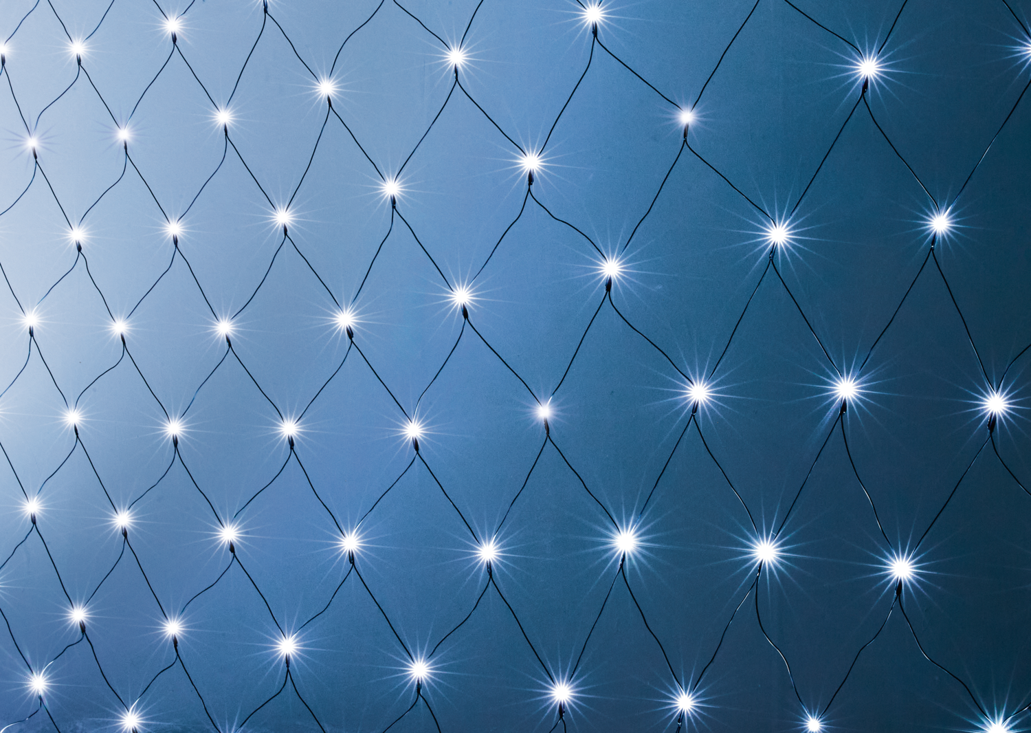 LIVARNO® LED-Lichtervorhang / LED-Lichternetz (Lichternetz - kaltweiss) – Bild 3 von 3