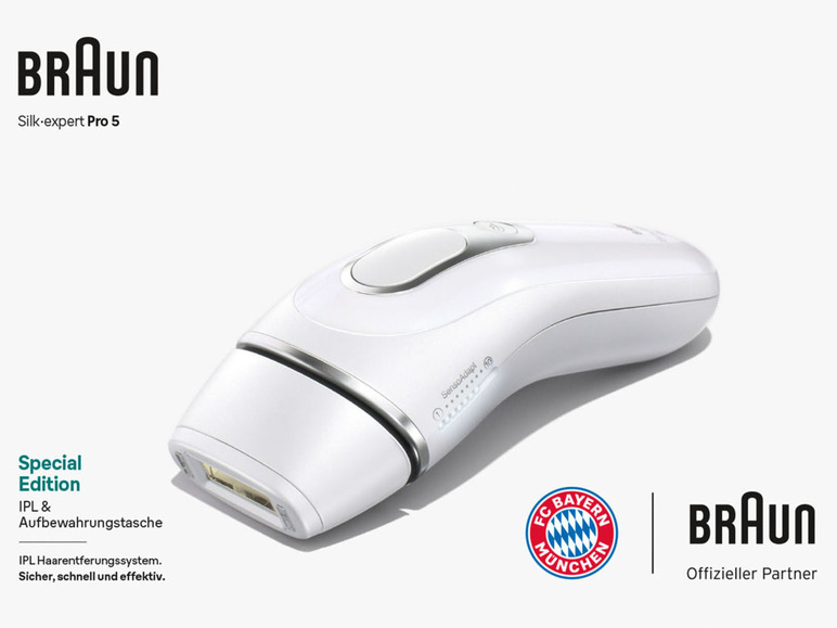 Gehe zu Vollbildansicht: BRAUN Silk Expert Pro 5 FC Bayern Limited Edition - Bild 5