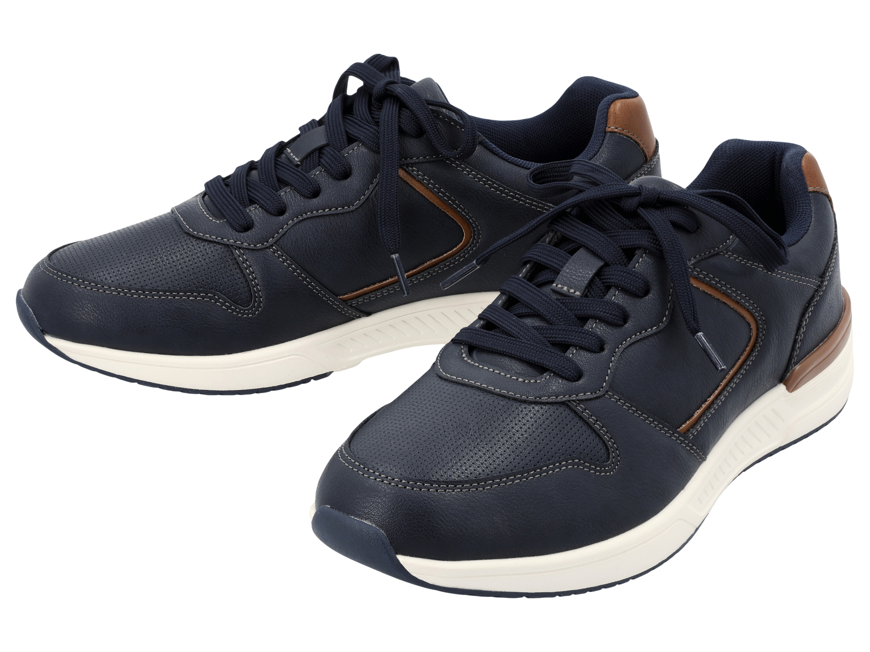 ESMARA MEN Herren Sneaker (Navy, 45)